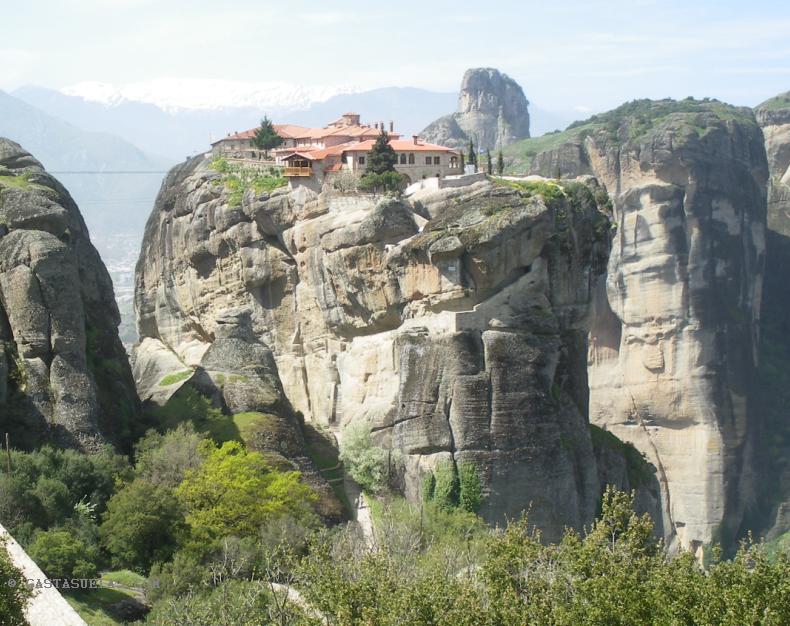  Monasterio de Agia Triada  (Meteora, Grecia)