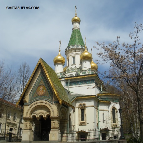Iglesia Rusa de San Nicolás en Sofía (Bulgaria)