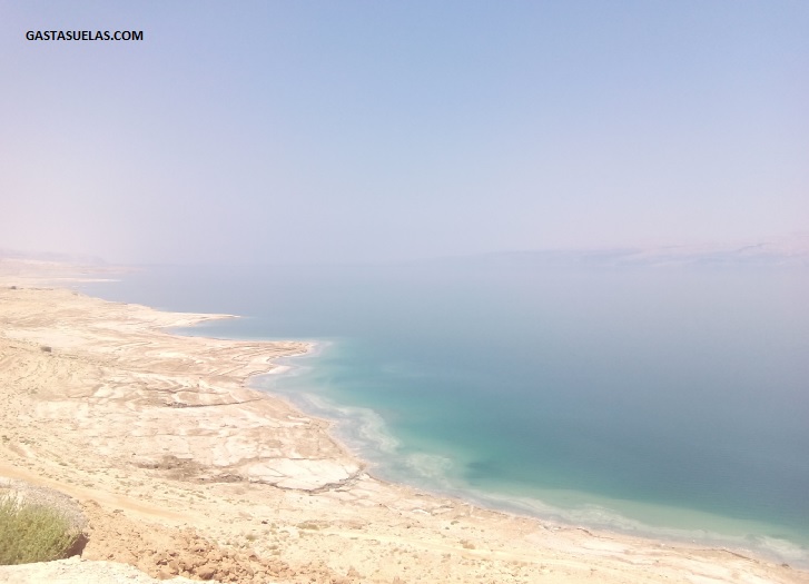 Vistas sobre el Mar Muerto en Israel