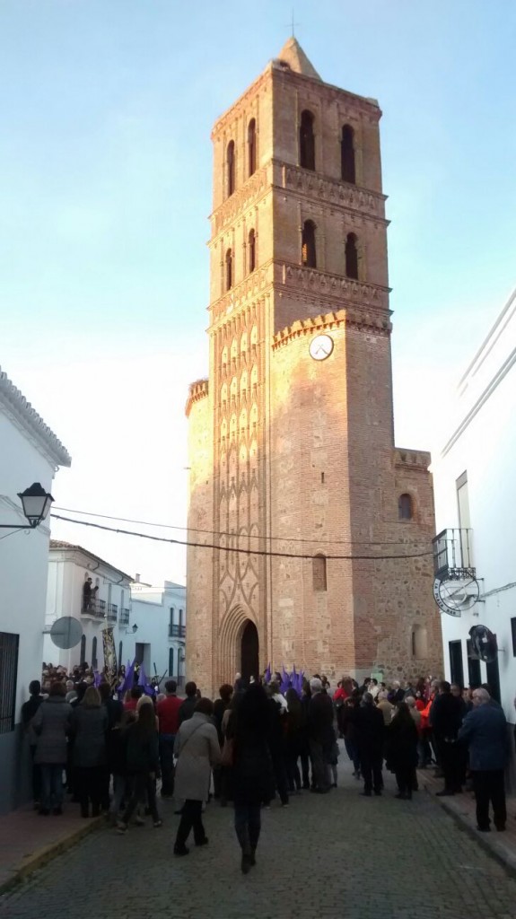 Iglesia de la Purísima Concepción en Granja de Torrehermosa (Extremadura)