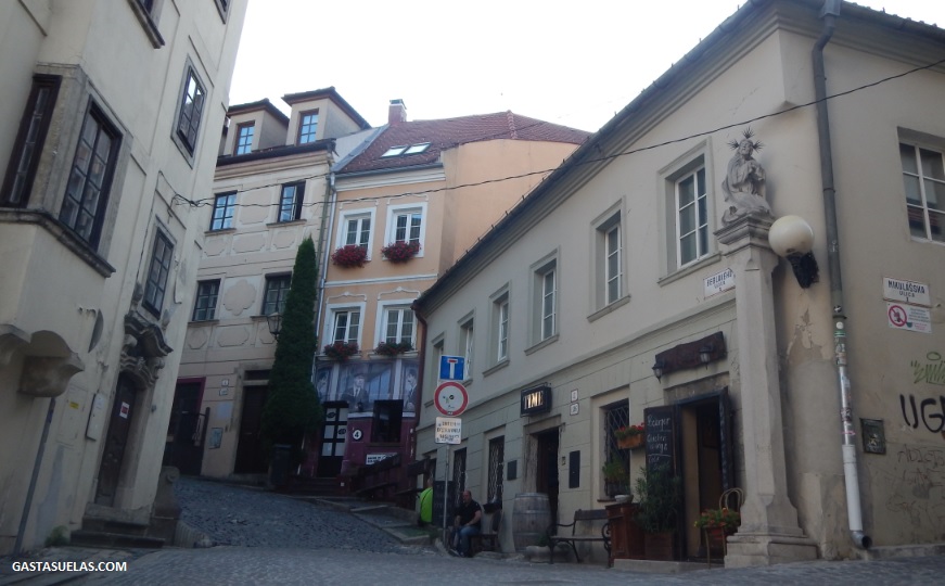 Calle Beblaveho en Bratislava (Eslovaquia)