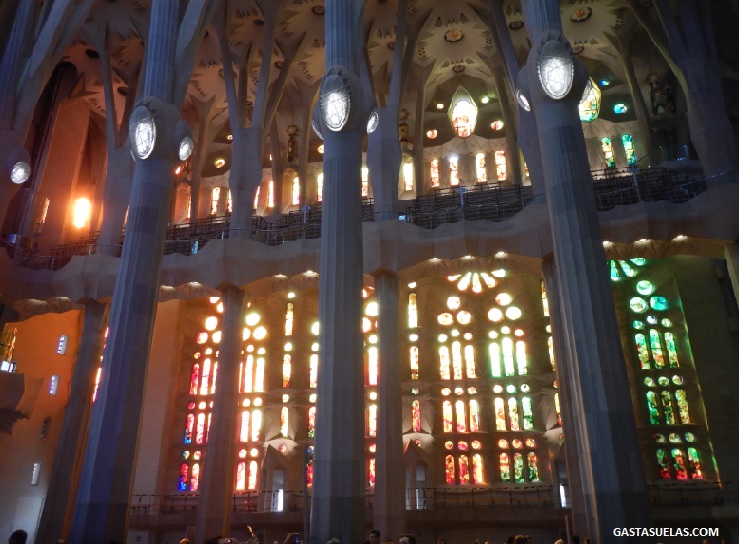 Vidrieras en la Sagrada Familia (Barcelona