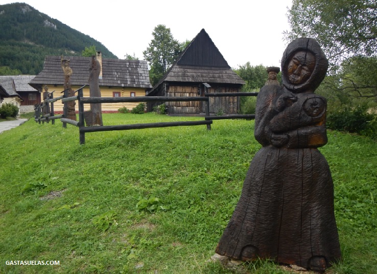 Pueblo de Vlkolínec (Eslovaquia)