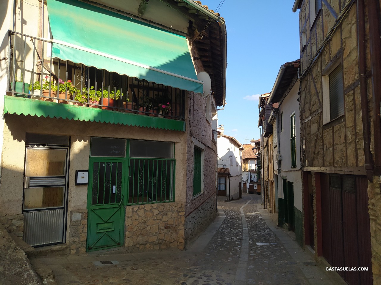 Calle en Garcibuey (Sierra de Francia, Salamanca)