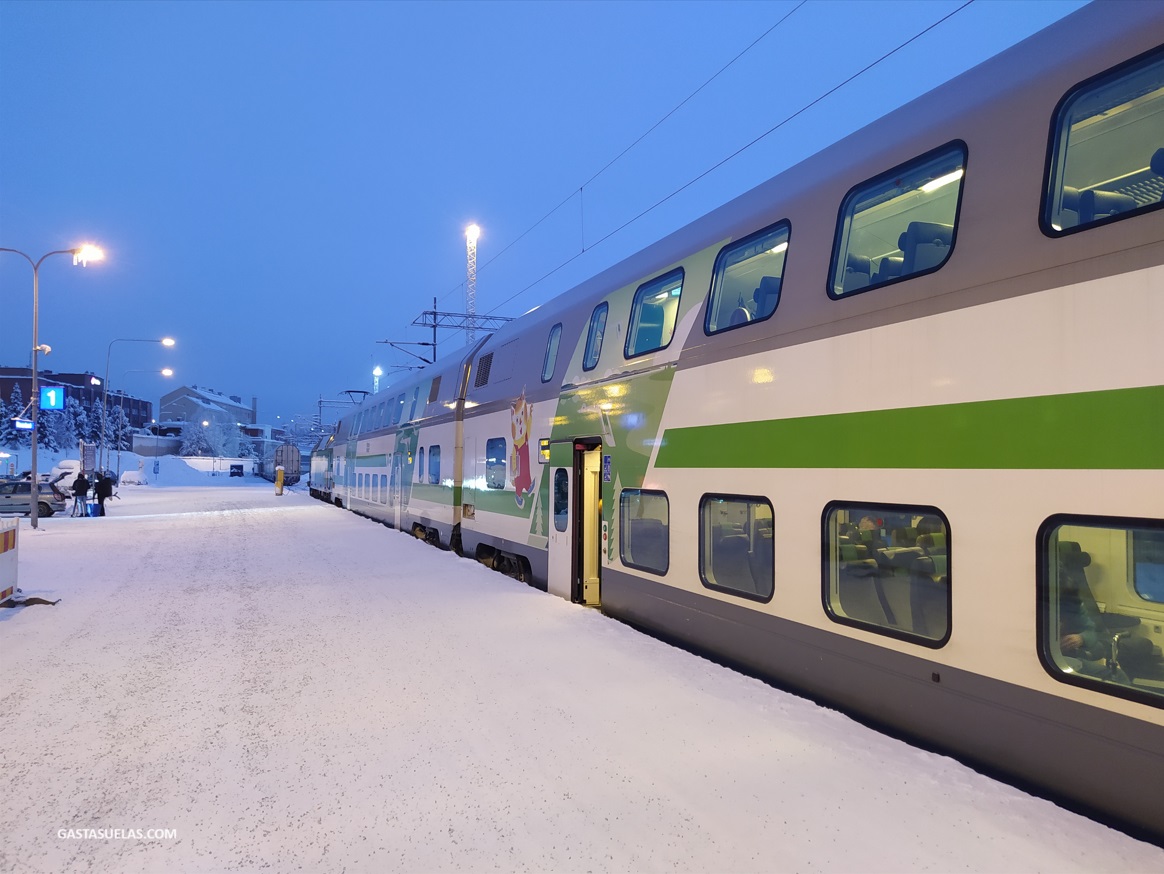 Estación de tren de Rovaniemi (Finlandia)
