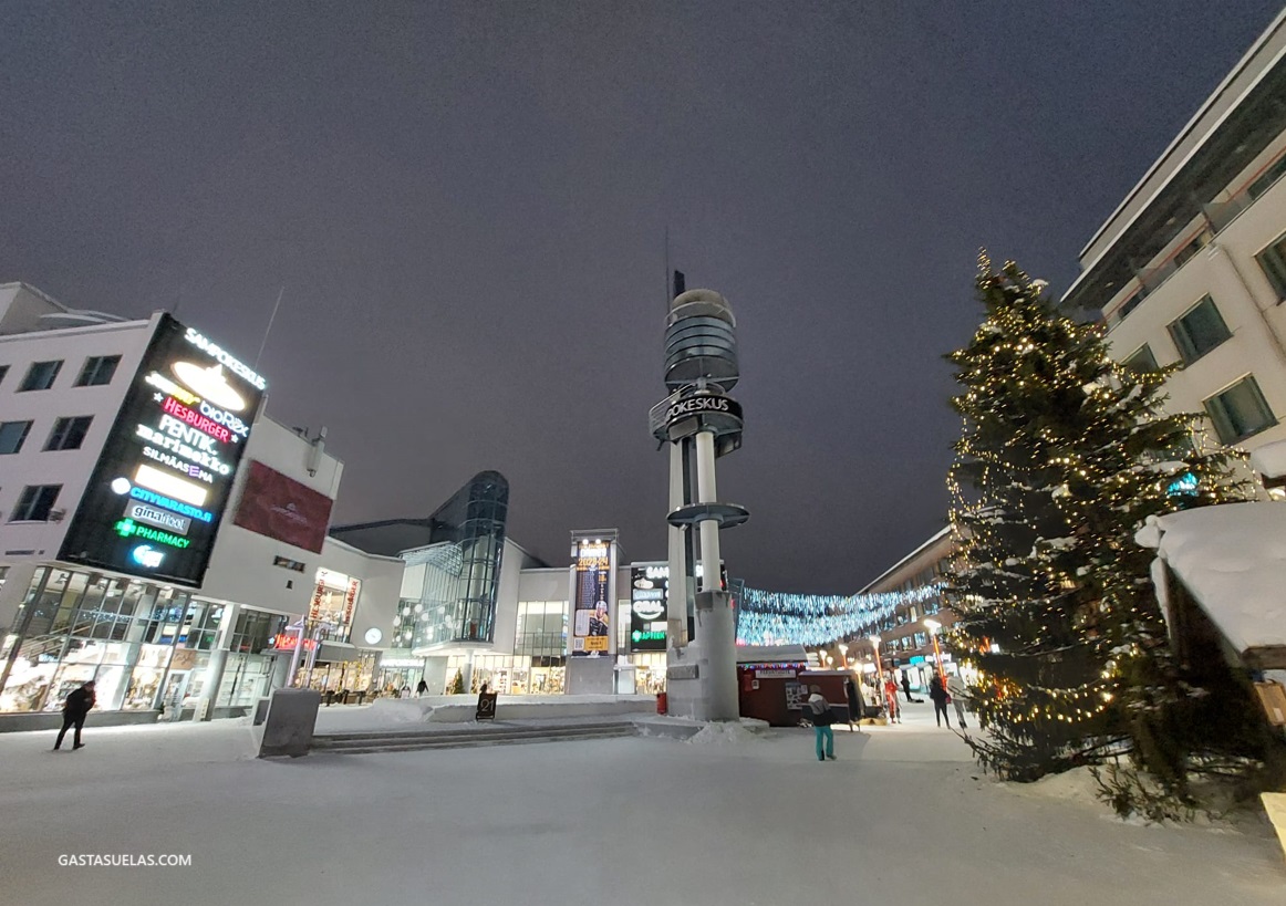 Rovaniemi (Finlandia) en invierno