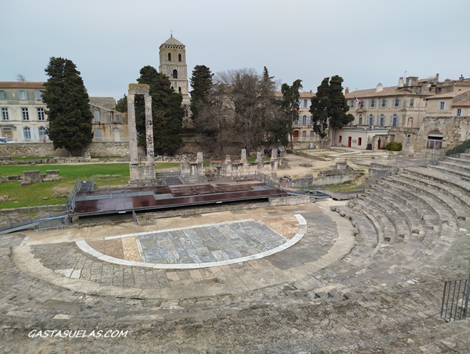 Teatro romano de Arlés (Provenza, Francia)