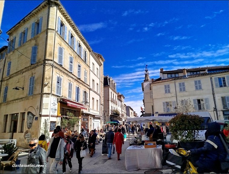 Mercado de Aviñón (Provenza, Francia)