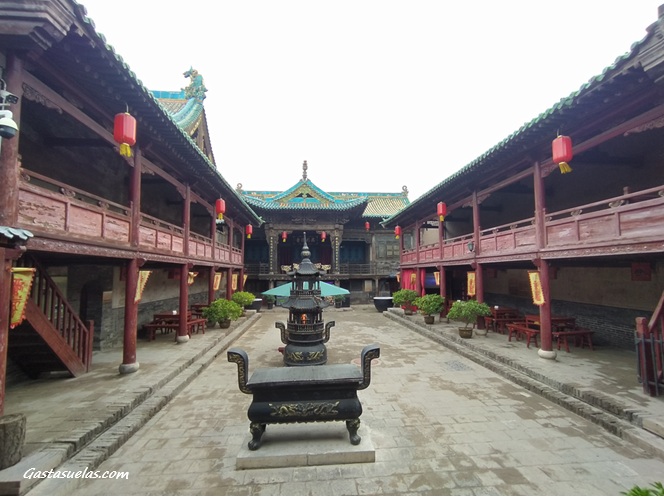Templo de la Ciudad de Dios en Pingyao (China)