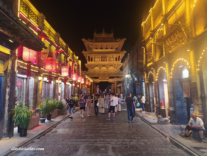 Pingyao por la noche